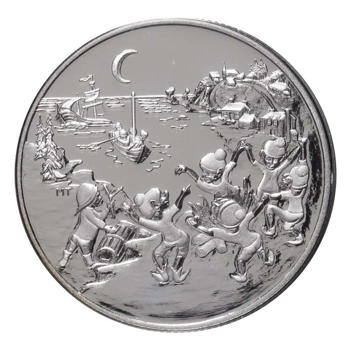 2001 50c Canada's Folklore & Legends: Les Petits Sauteux - Sterling Silver Coin