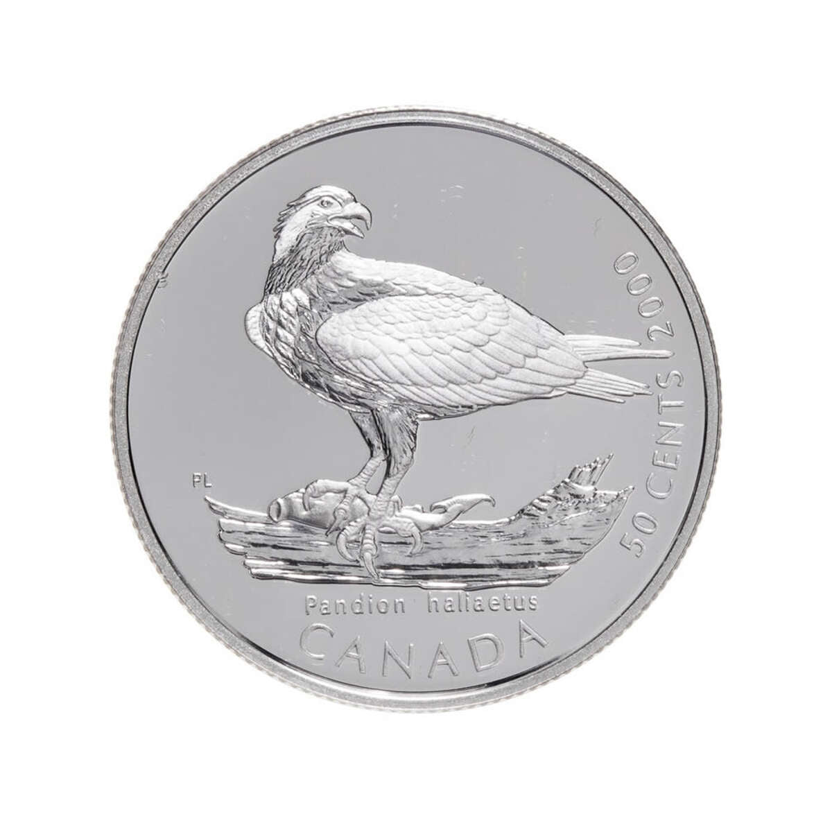 2000 50c Birds of Prey: Osprey - Sterling Silver Coin