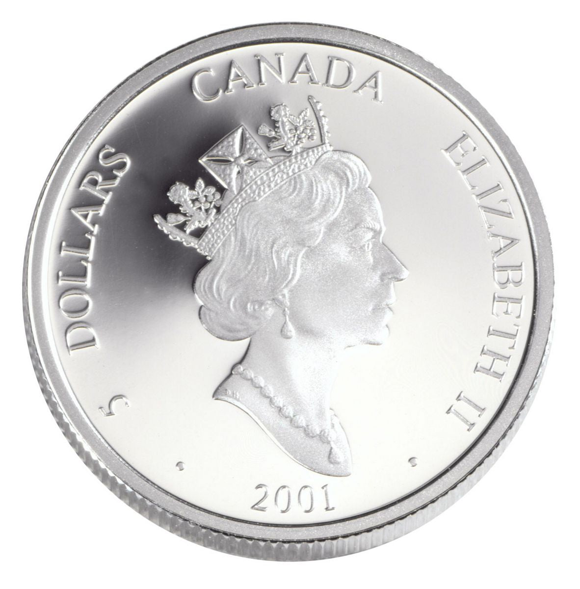 2001 $5 The First Wireless Transmission, 100th Anniversary - Sterling