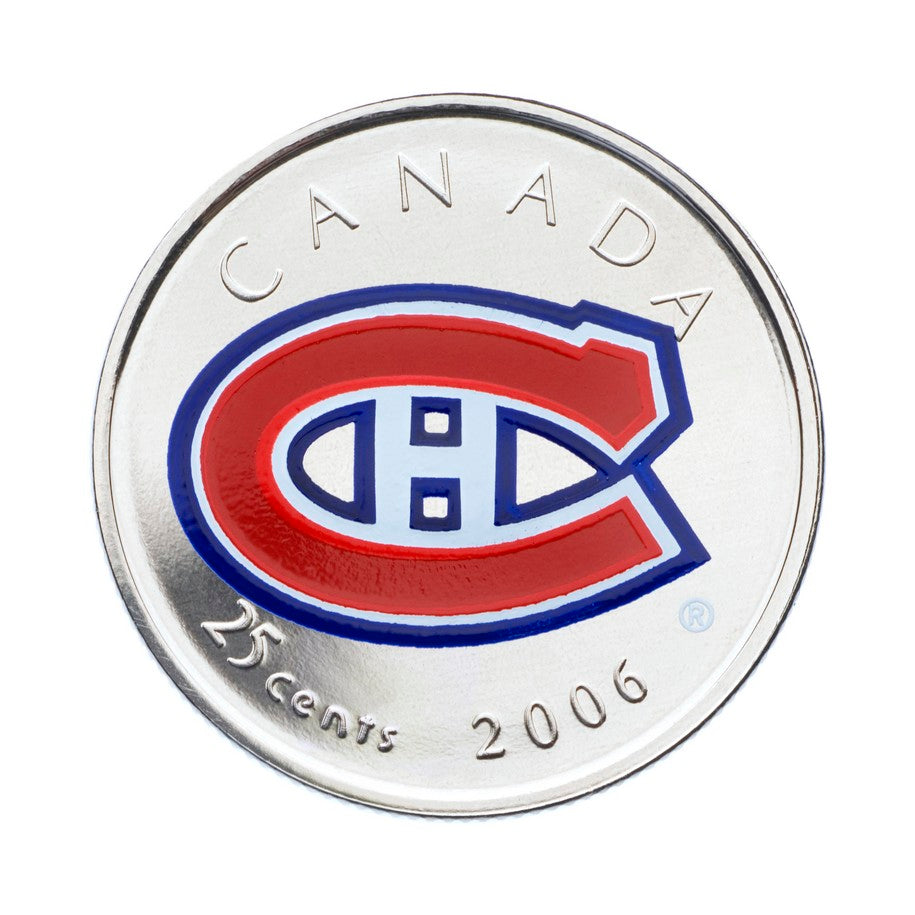 2006 Montreal Canadiens: NHL Coin Set with 25-cent