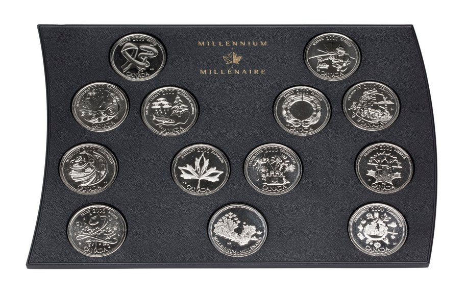 2000 Coin Collection 2000 Special Edition Millennium Uncirculated Commemorative Set