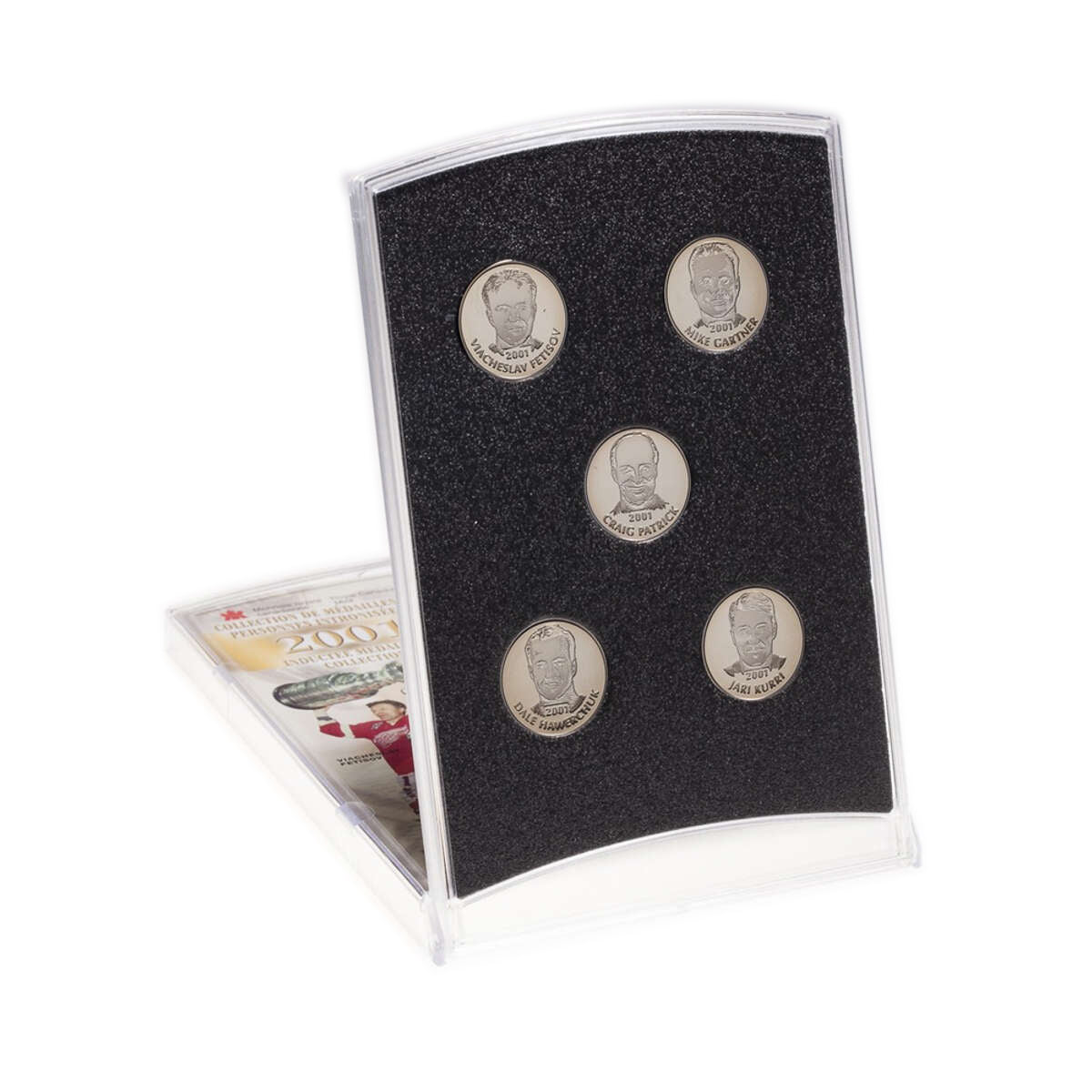 2001 Hockey Hall of Fame Inductee Medallion Collection