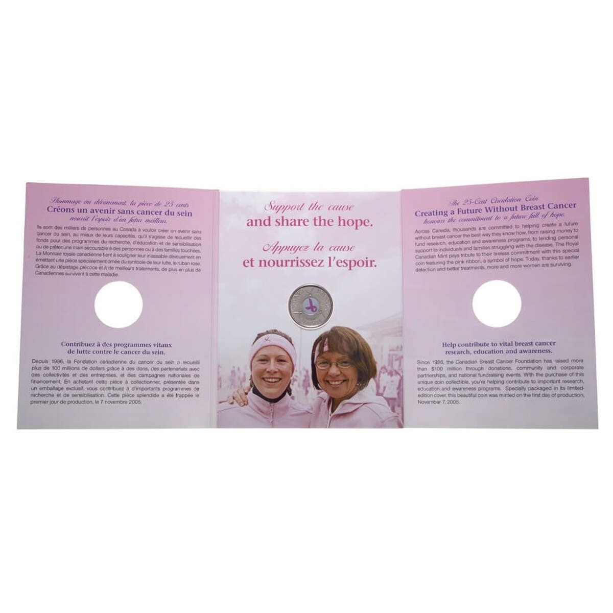 2006 25c Official First Day: Breast Cancer Awareness