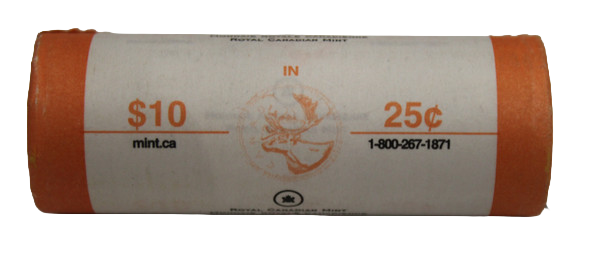 2007 25c Curling - Coin Roll