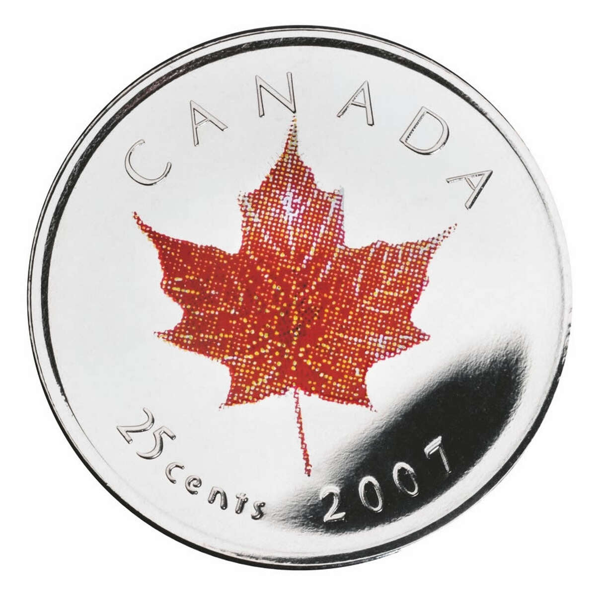 2007 Commemorative Coin Set with Coloured 25-cent