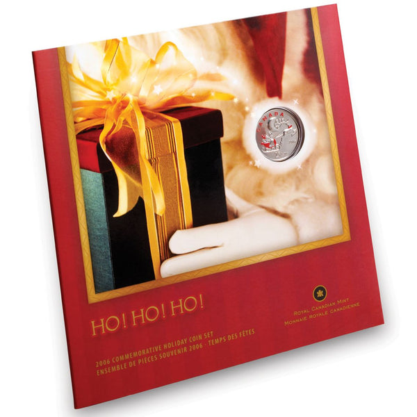 2006 Holiday Gift Set with Coloured 25-cent
