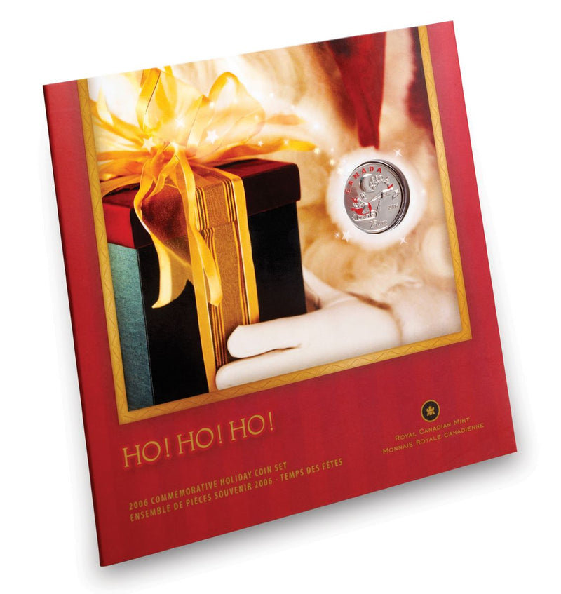 2006 Holiday Gift Set with Coloured 25-cent