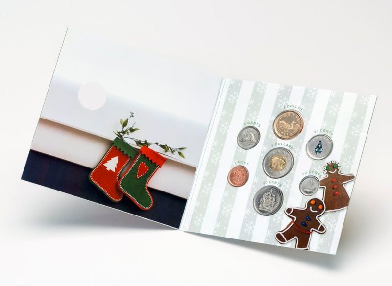 2007 Holiday Gift Set with Coloured 25-cent