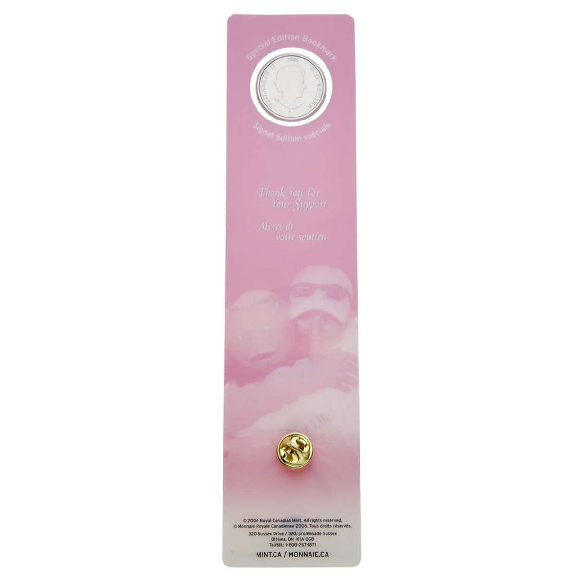 2006 25c Breast Cancer Awareness Bookmark