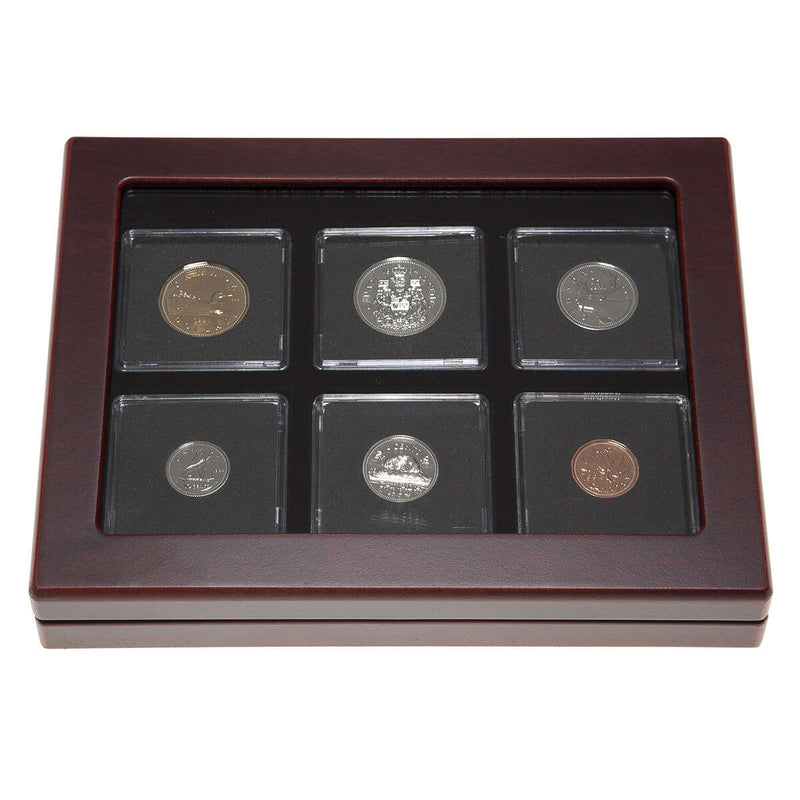 1994 Proof-Like Coin Set in Custom Mahogany Display Case