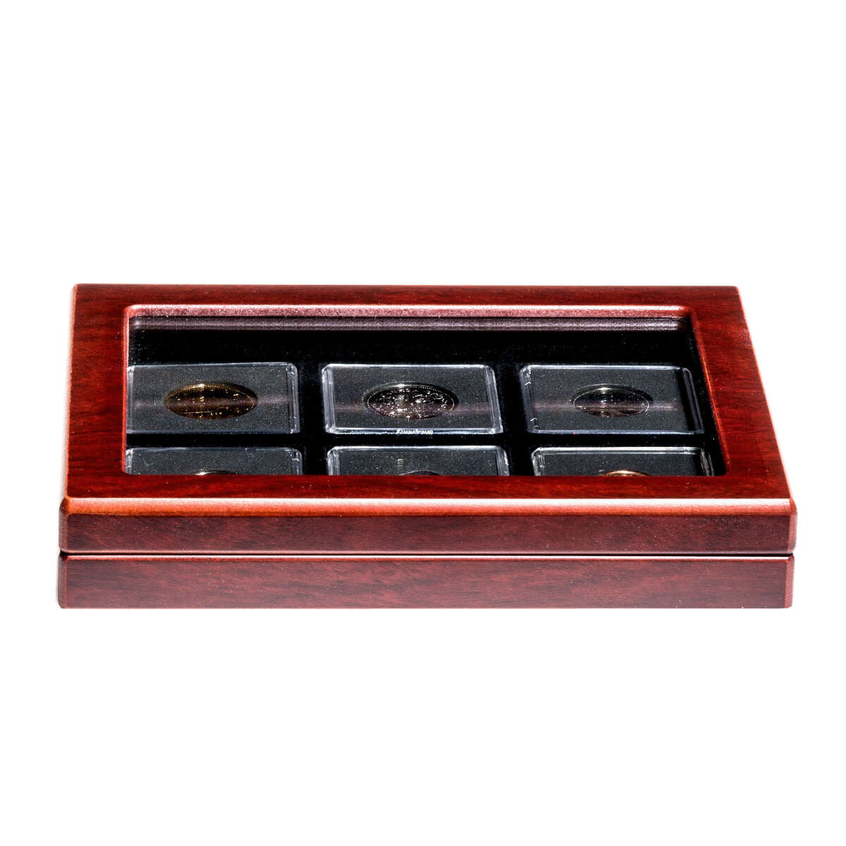 1995 Uncirculated Coin Set in Custom Mahogany Display Case