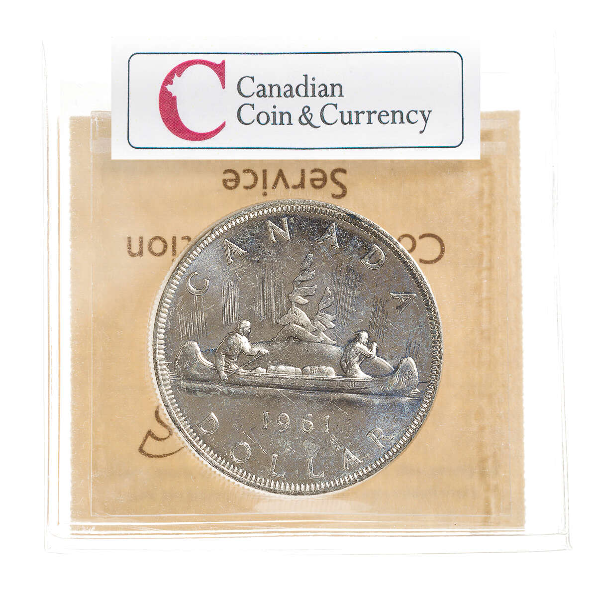 1 Dollar 1961  ICCS MS-64