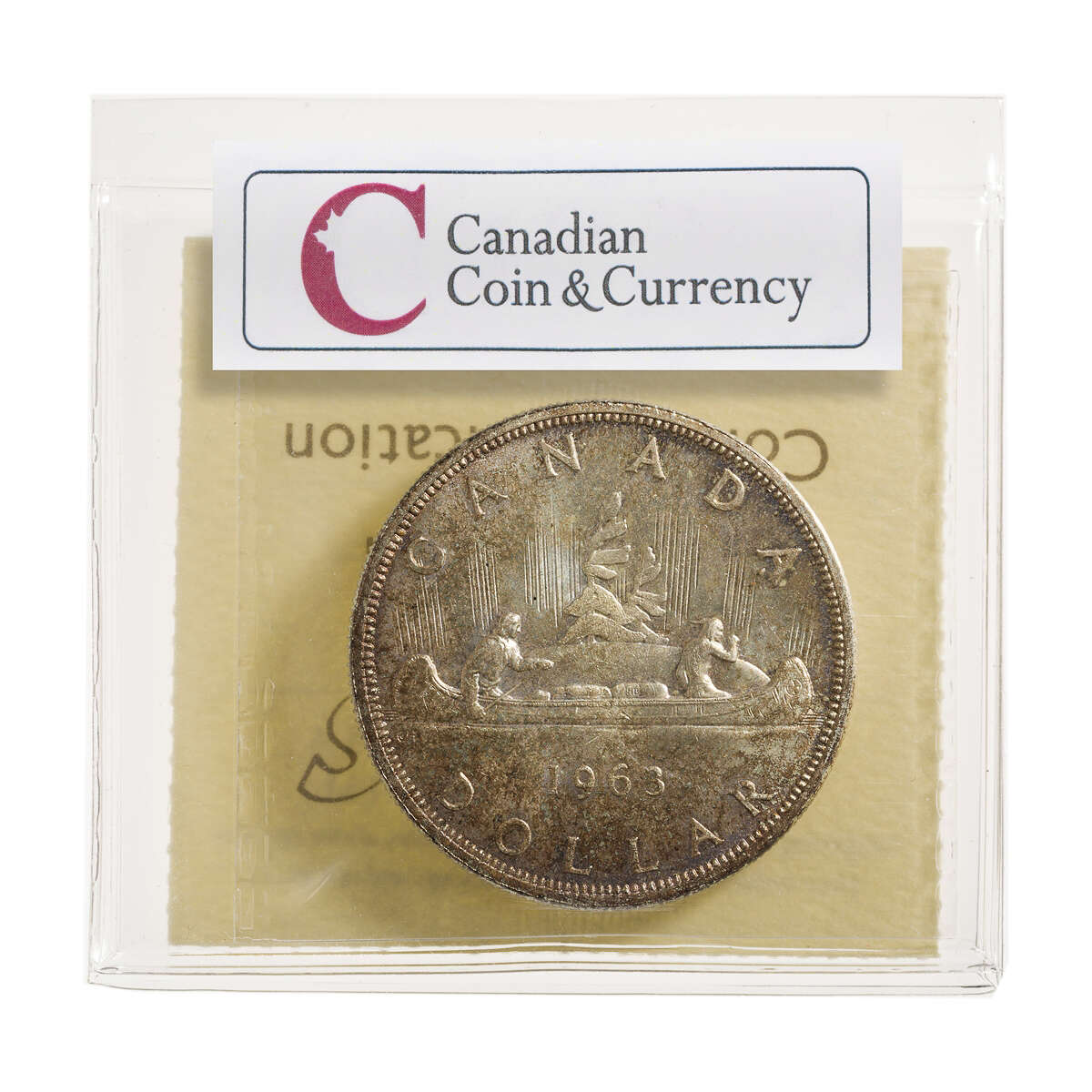1 Dollar 1963 ICCS MS-64