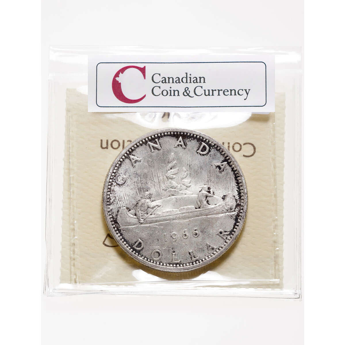 1 Dollar 1966 LB ICCS MS-64