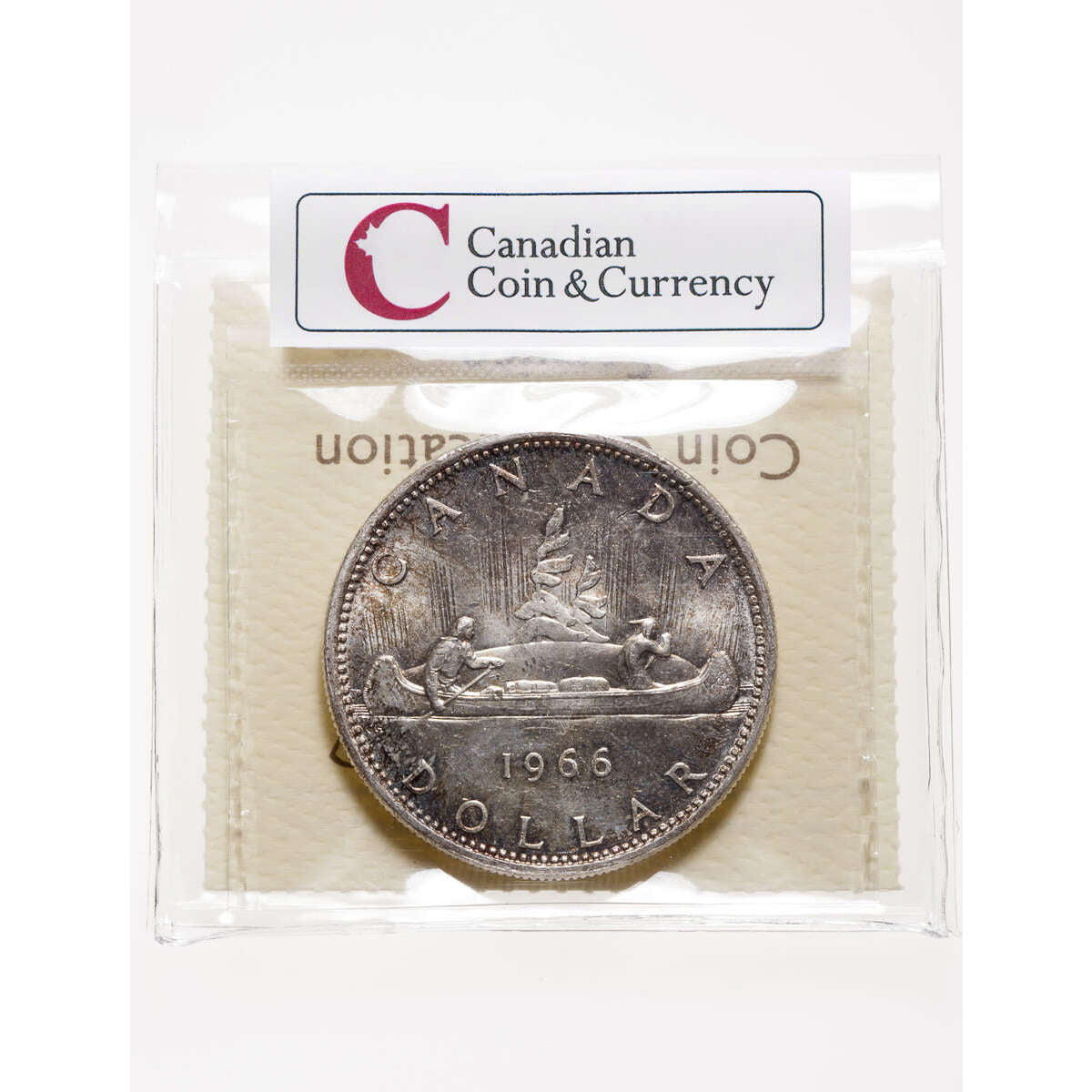 1 Dollar 1966 LB ICCS MS-64