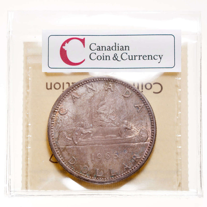 1 Dollar 1966 LgeBds ICCS MS-66