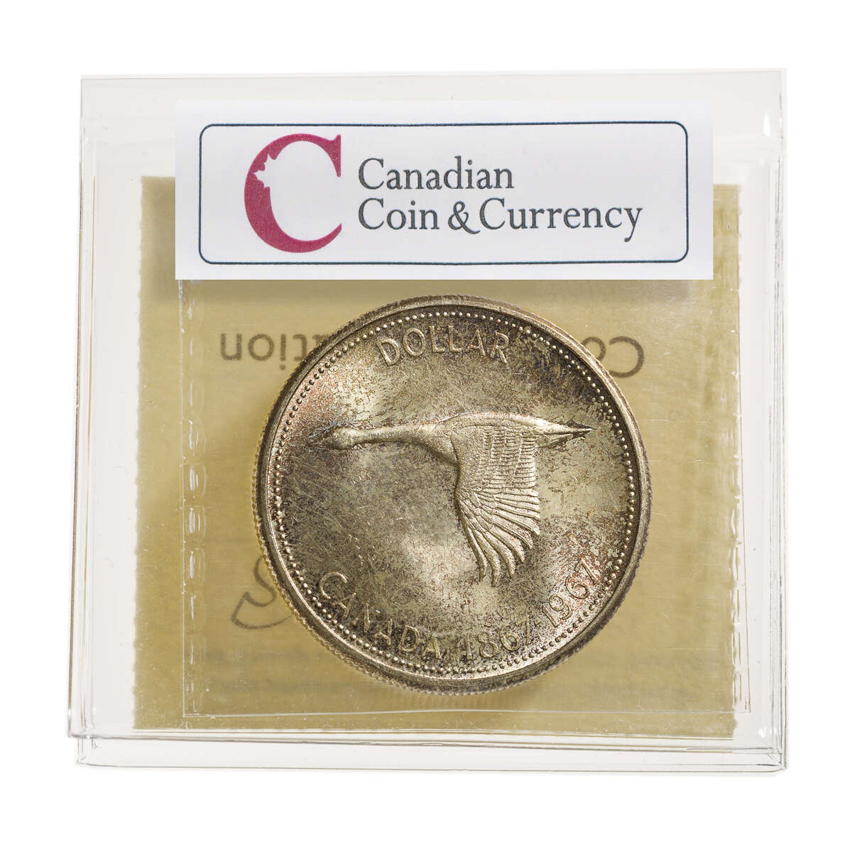 1 Dollar 1967  ICCS MS-64