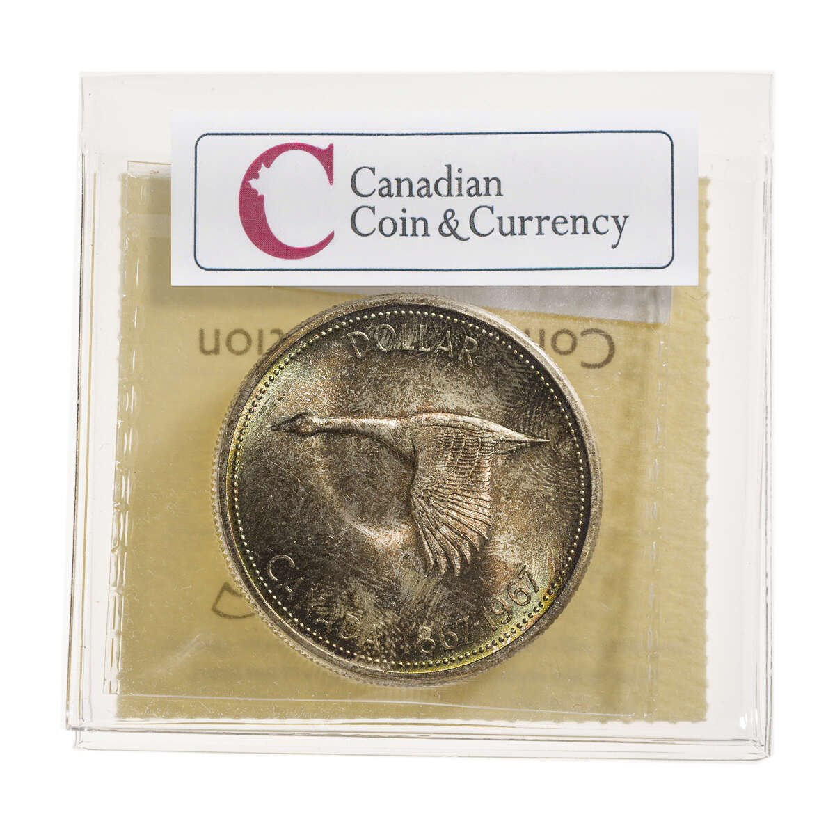 1 Dollar 1967  ICCS MS-64