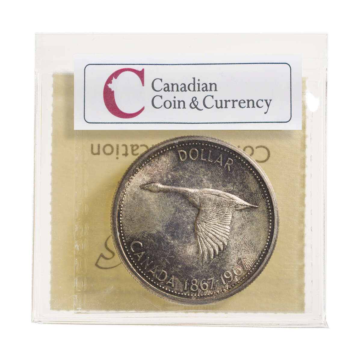 1 Dollar 1967  ICCS MS-64