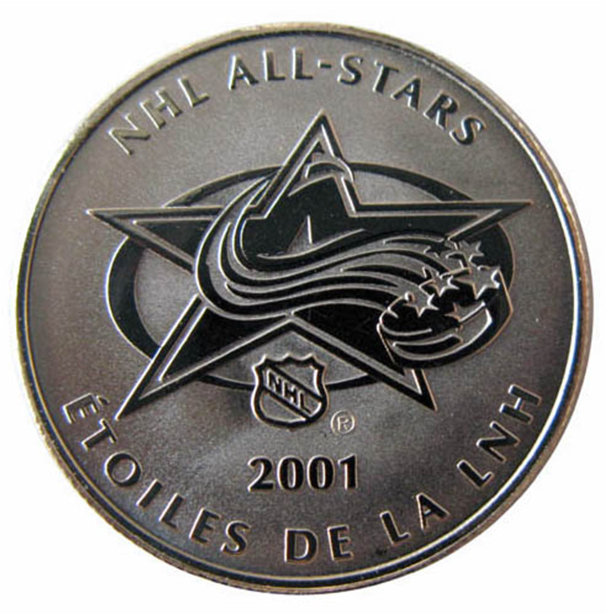 2001 NHL All-Stars Jean Beliveau - Stamp and Medallion Set