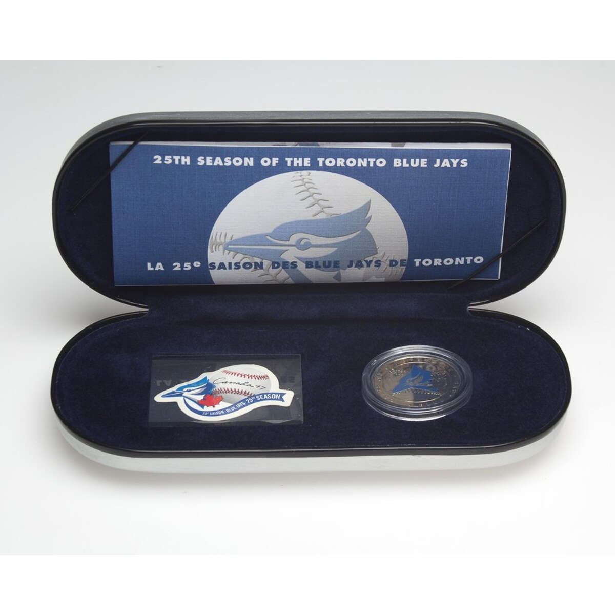 2001 Toronto Blue Jays 25th Season Stamp & Medallion Set