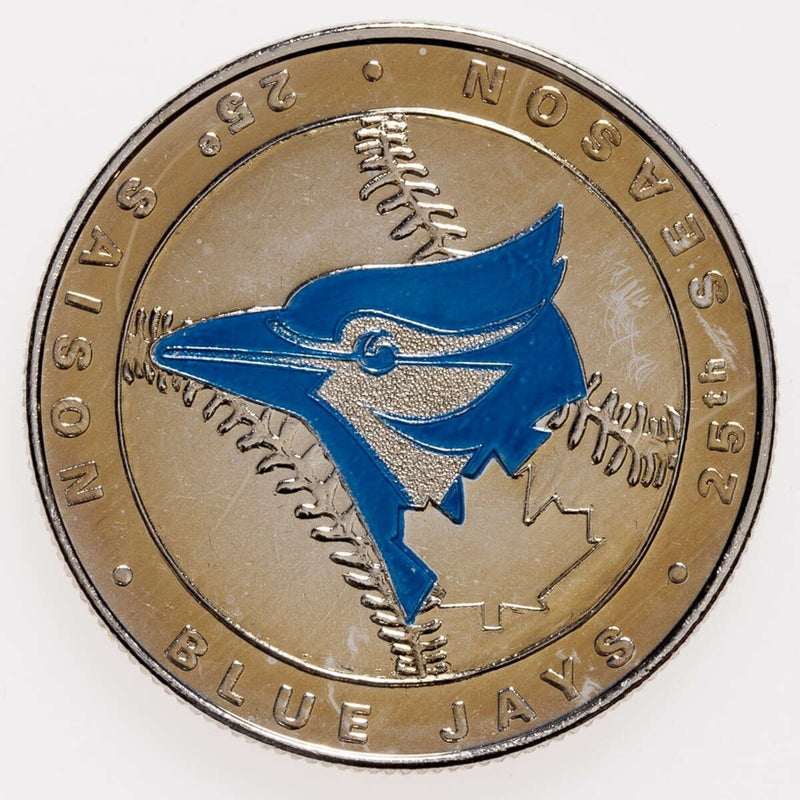 2001 Toronto Blue Jays 25th Season Stamp & Medallion Set