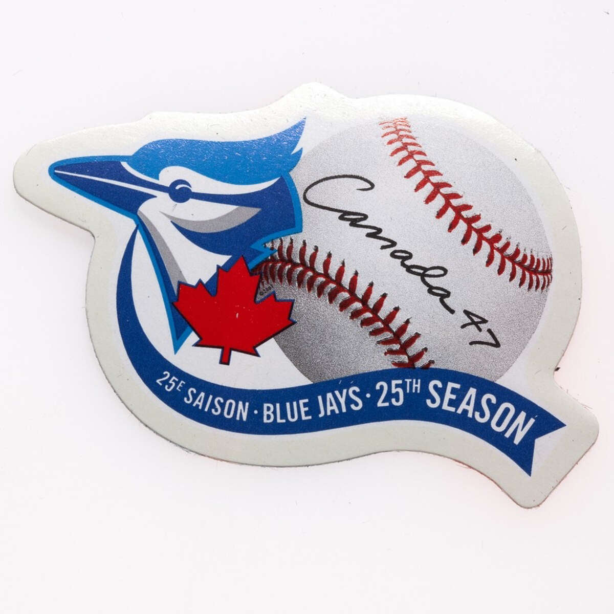 2001 Toronto Blue Jays 25th Season Stamp & Medallion Set