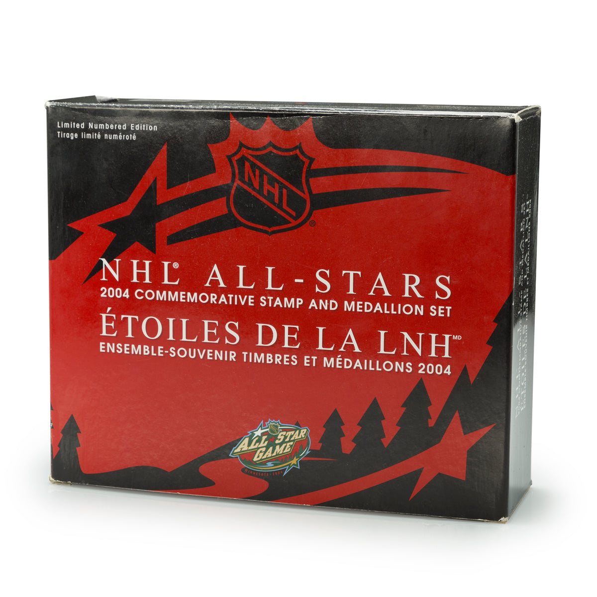 2004 NHL All-Stars Base Commemorative Stamp and Medallion Set