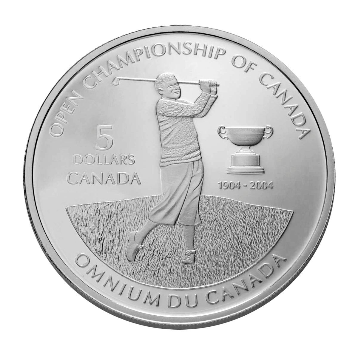 2004 Commemorative Golf Frame of Open Championship of Canada