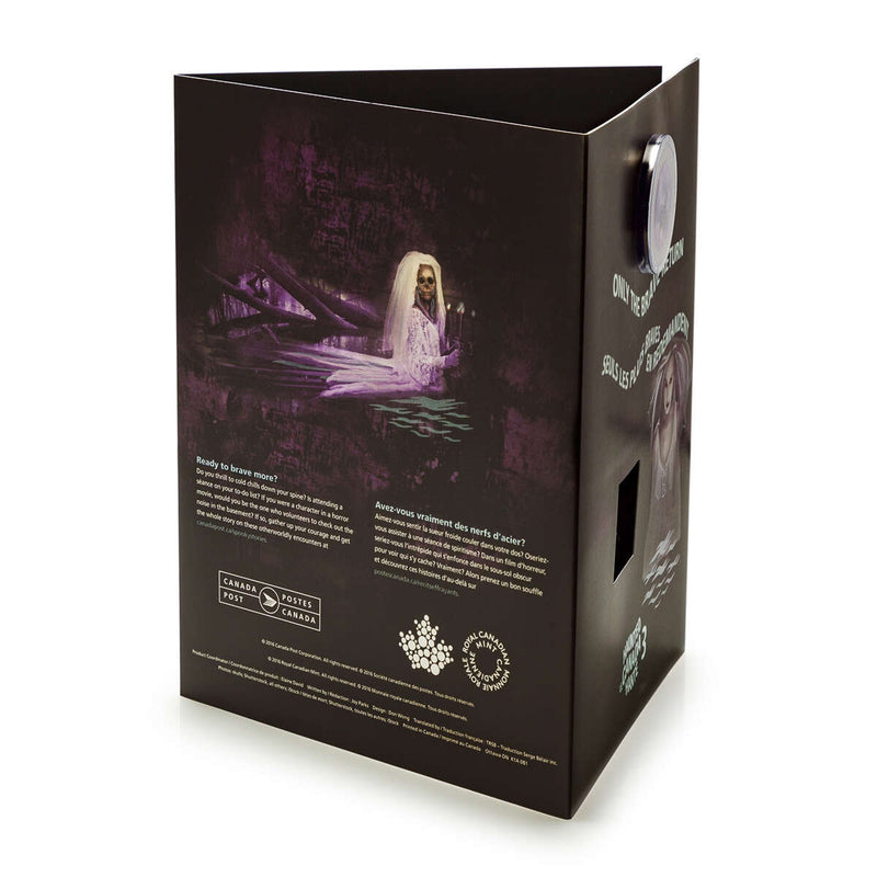25c 2016 Haunted Canada Coin and Stamp Set