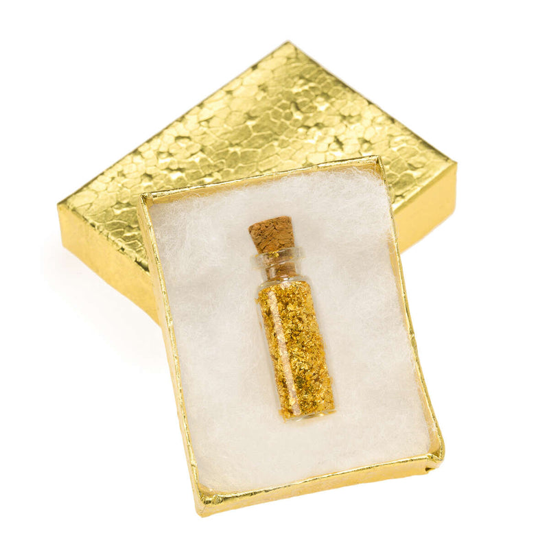 The Gift of Genuine Gold in 1 ml Glass Bottle