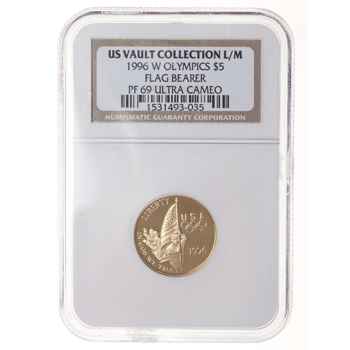 US 5 Dollar Gold 1996W Ultra Cameo NGC PR-69