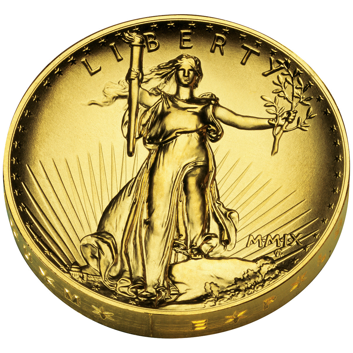 2009 $20 Double Eagle Ultra High Relief Gold Coin
