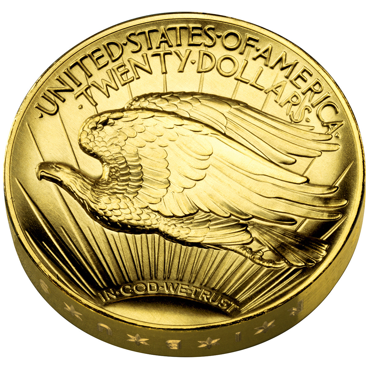 2009 $20 Double Eagle Ultra High Relief Gold Coin