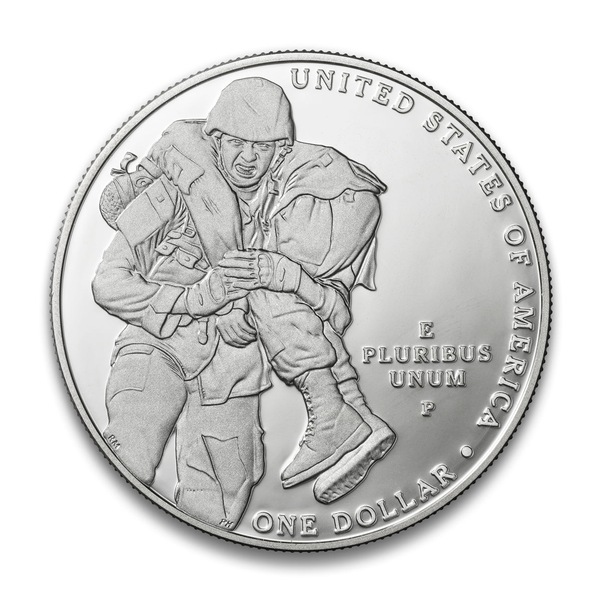 2011 $1 Medal of Honor - Pure Silver Coin