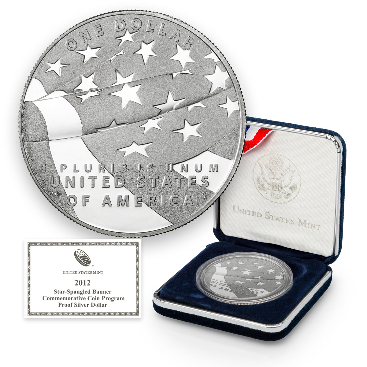 2012 $1 Star-Spangled Banner Silver Coin