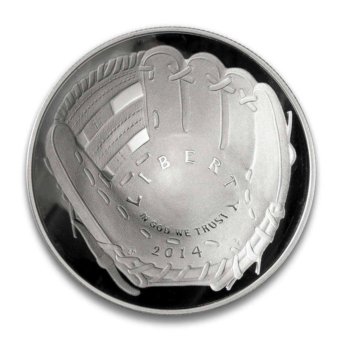 2014 $1 National Baseball Hall of Fame Silver Coin