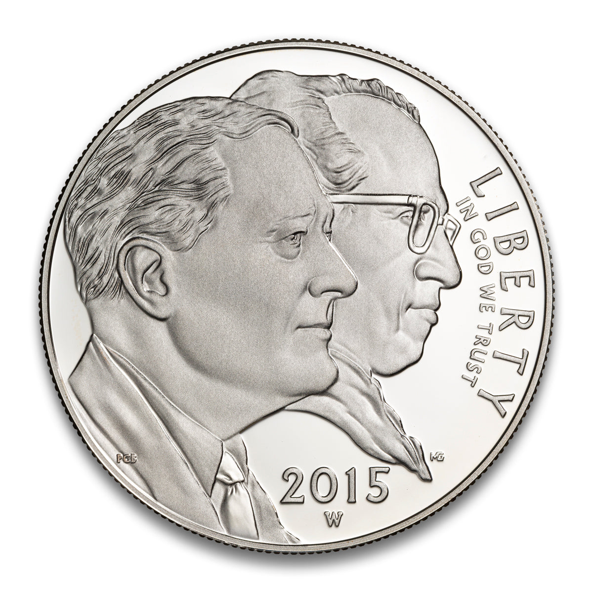 2015 $1 March of Dimes Silver Coin