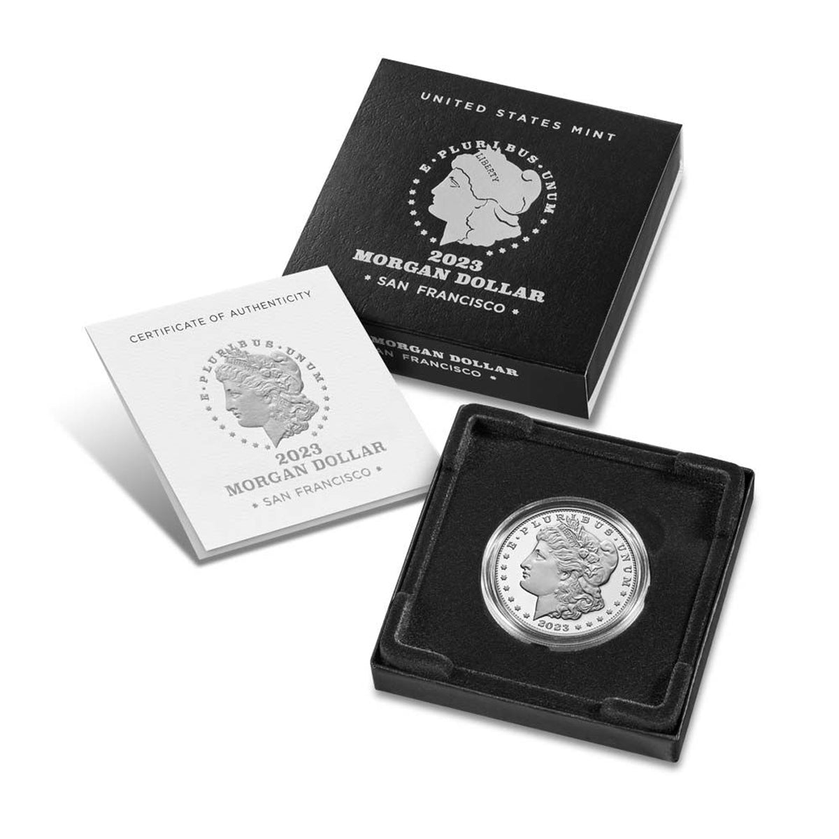 2023 $1 Morgan Dollar - Pure Silver Coin