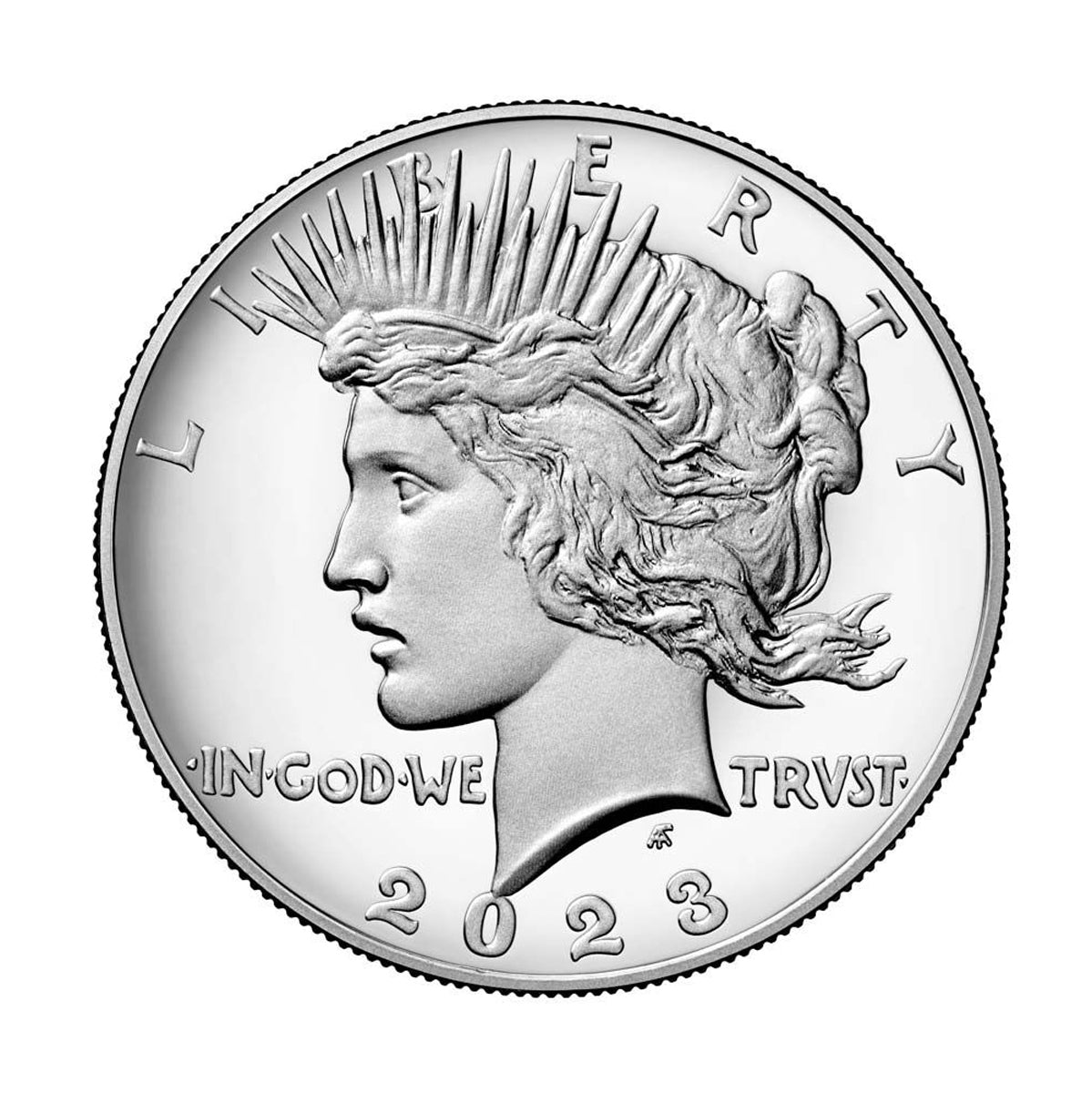 2023 $1 Peace Dollar - Pure Silver Coin