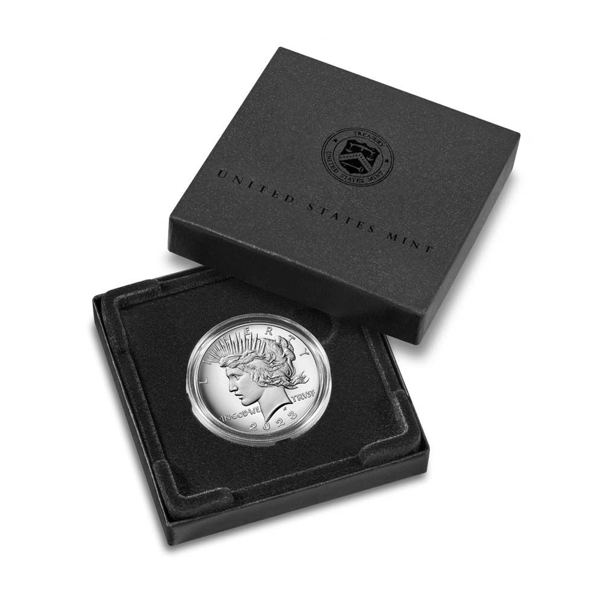 2023 $1 Peace Dollar - Pure Silver Coin