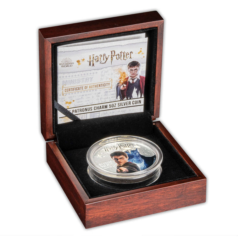 2021 $10 Harry Potter Patronus Spell - Pure Silver Coin