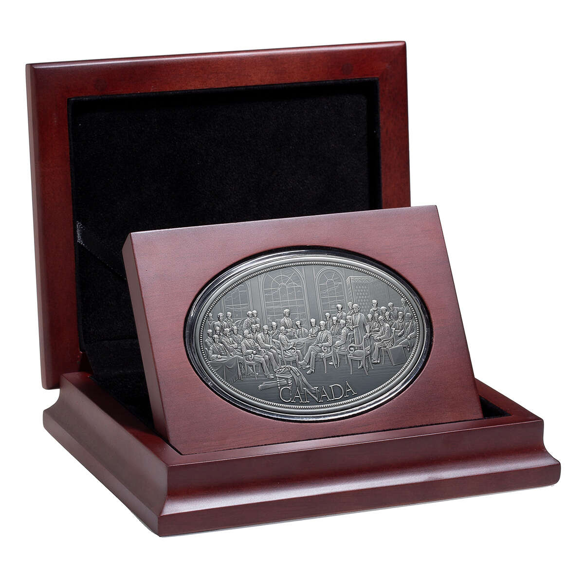 Canadian Heritage Medal Series: Fathers of Confederation - 5 oz Pure Silver Medal <i>(No Box)</i>