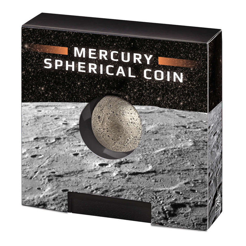 2022 $5 Travel to Mercury - Pure Silver Coin