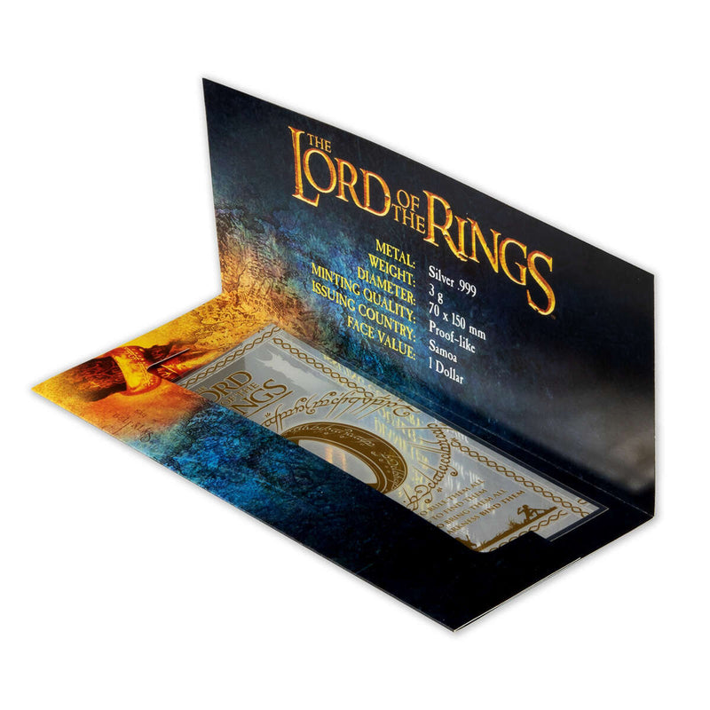 2021 $1 Lord of the Rings Silver Note
