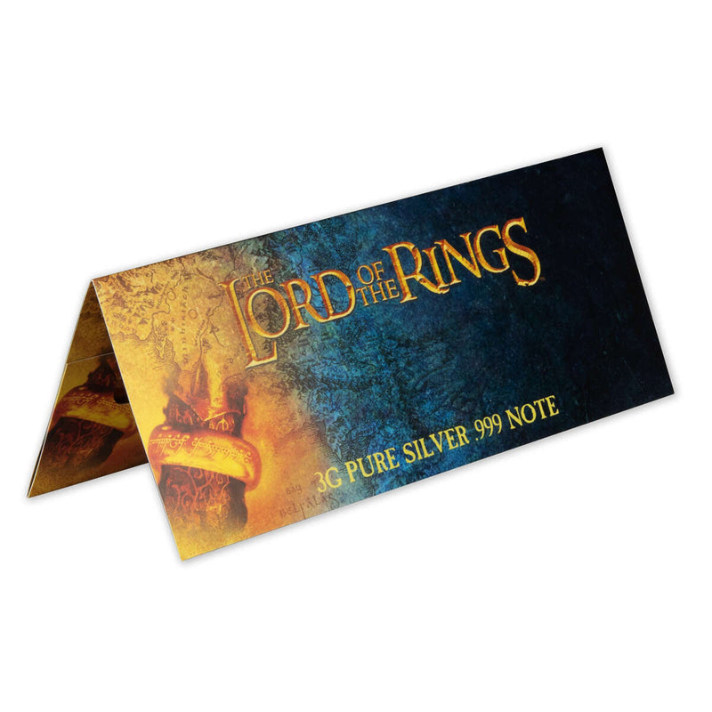 2021 $1 Lord of the Rings Silver Note