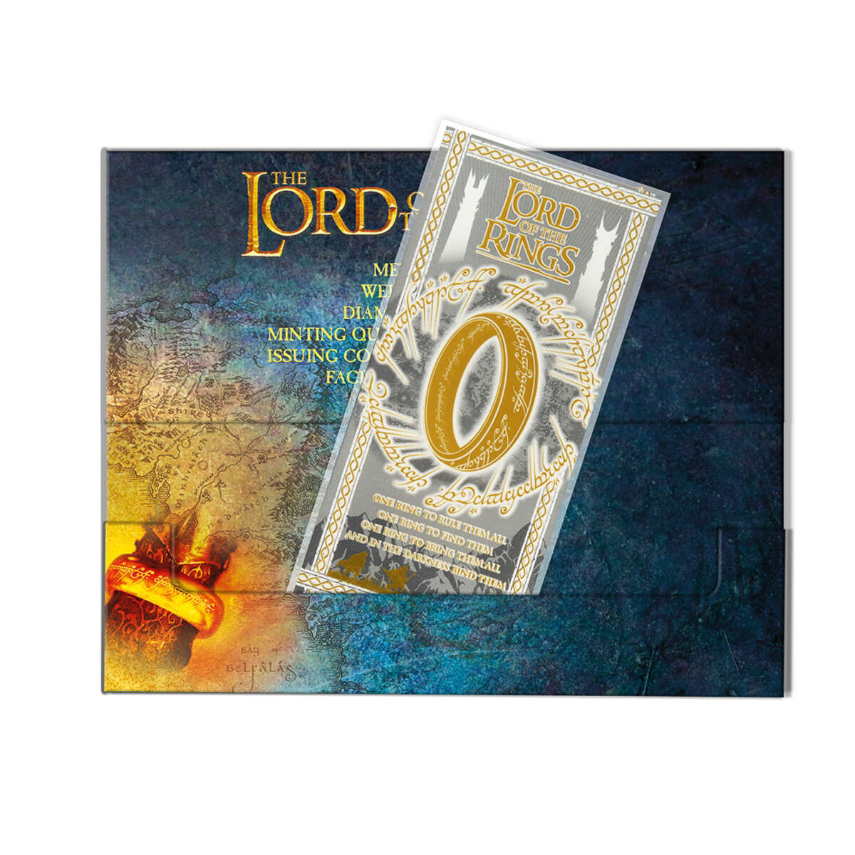 2021 $1 Lord of the Rings Silver Note