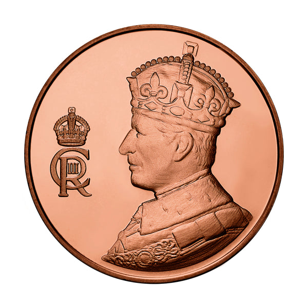 The Coronation of King Charles III Canadian Bronze Medallion