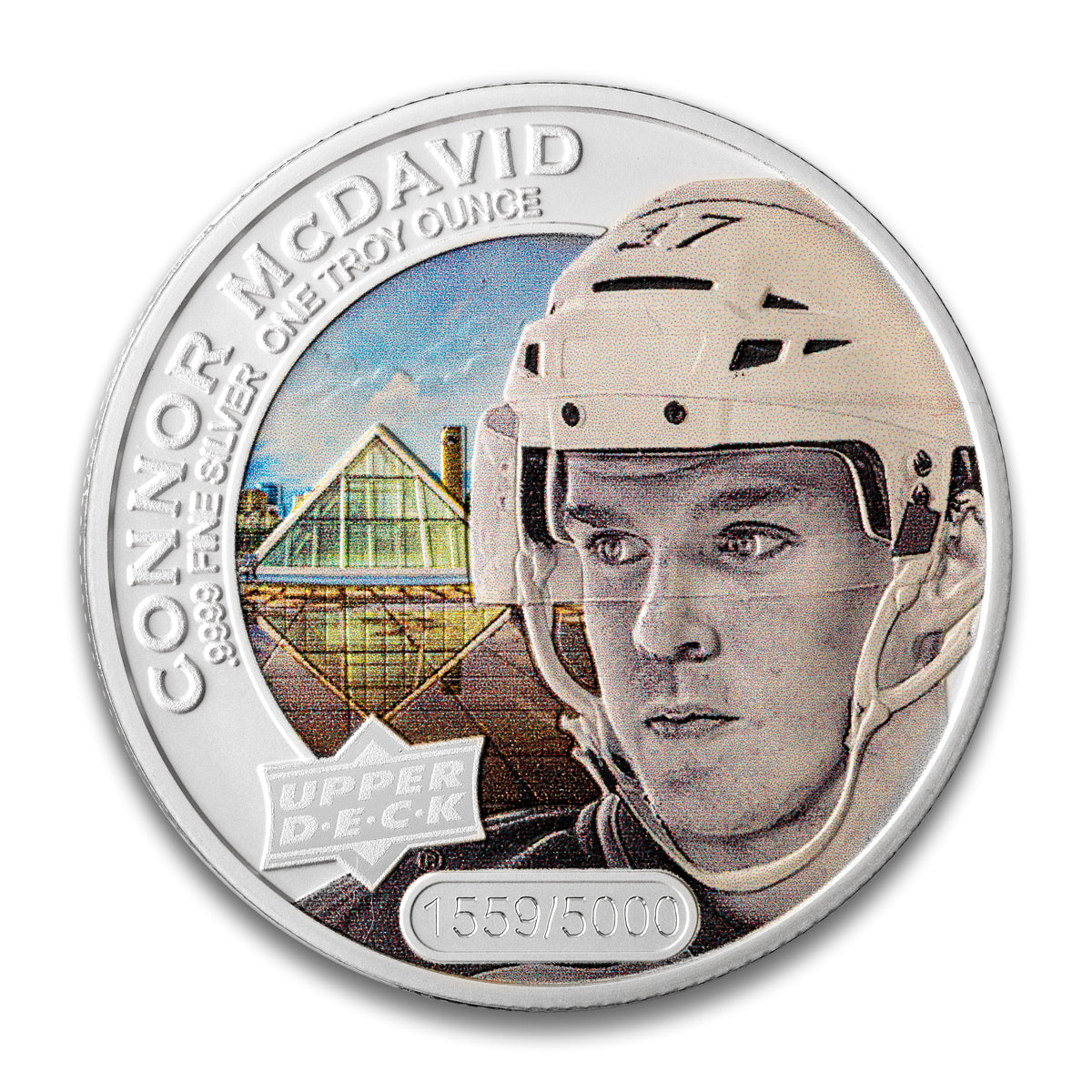 2017 $5 Grandeur Upper Deck: Connor McDavid - Pure Silver Coin