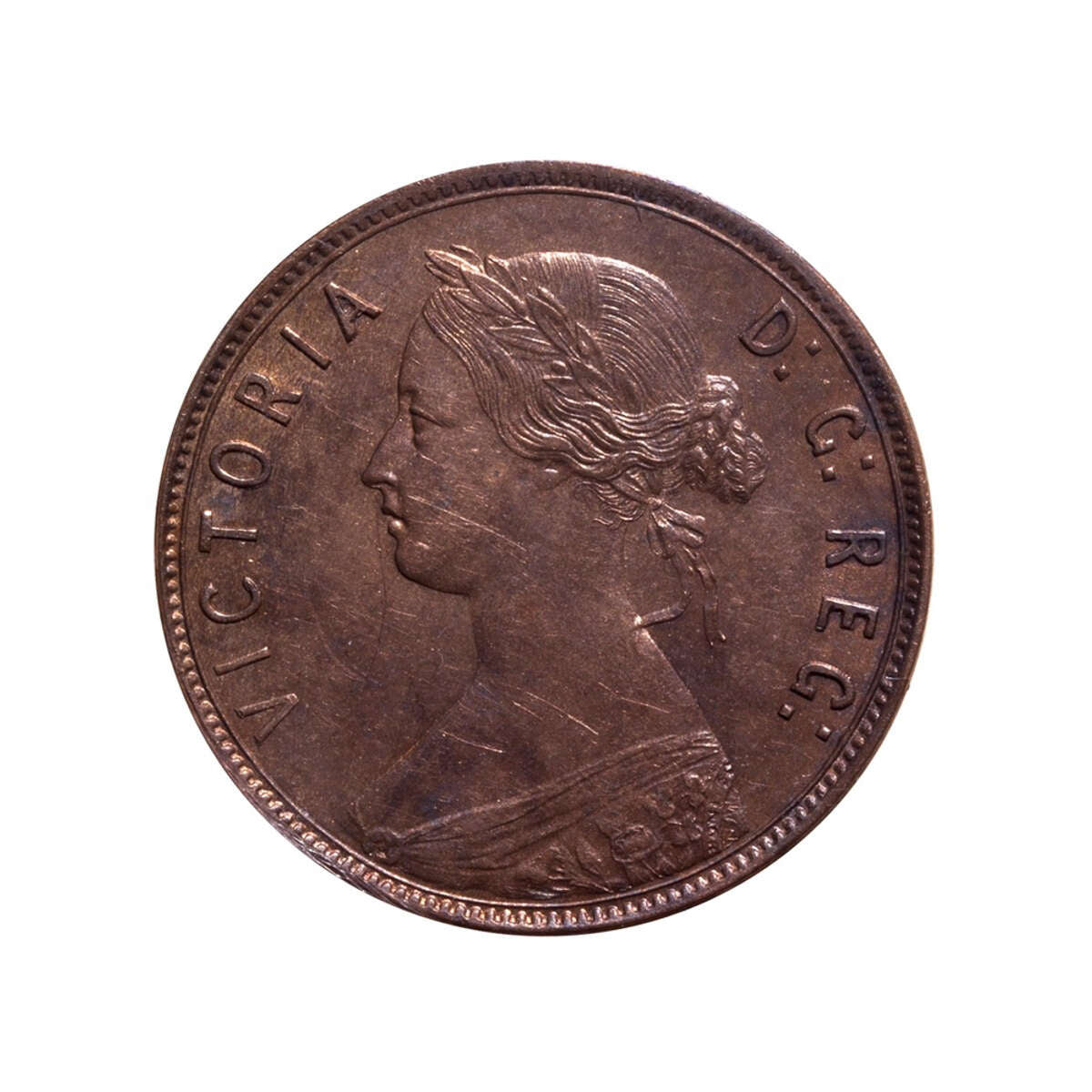 NFLD 1 cent 1894 Red and Brown ICCS MS-63